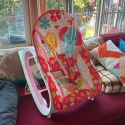 Silla  Mesedora fisher Price Muy Limpia Y