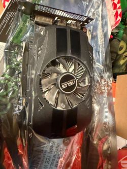 ASUS GTX1050TI-4G GEForce GTX gaming video card - used