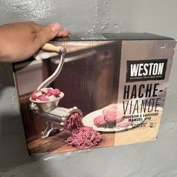 Meat Grinder, Manual 