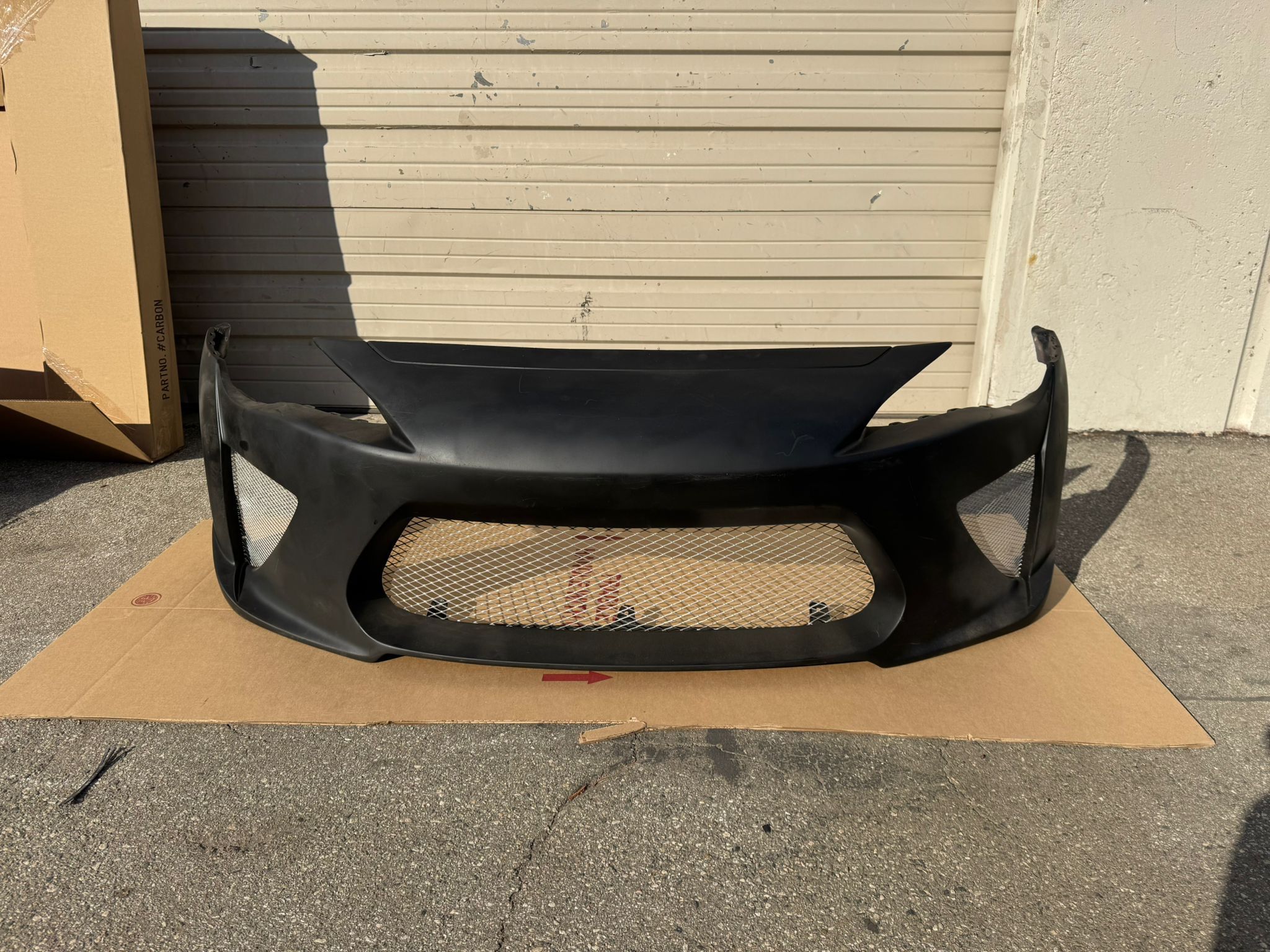 2013 - 2020 Toyota Scion FRS FR-S / BRZ 2dr LFA Style Fiberglass Front Bumper