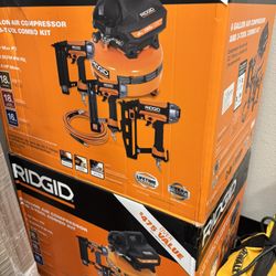 Air Compressor Nail Gun Stapler Rigid 