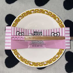 HELLO KITTY Bowl & Chopsticks 