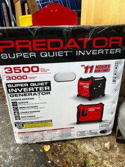 Generator predator 3500 watts