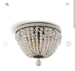 Malibu Flush chandelier