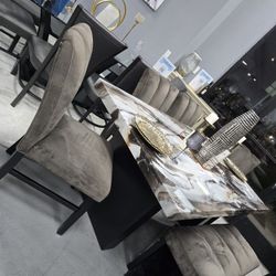 🇺🇸 ✨️ Dining Table Chair Sets! Furniture Sectionals, Queen Bedrooms Avail