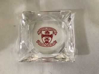 Vintage collectible BU ashtray
