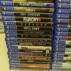 PS4 Game Lot