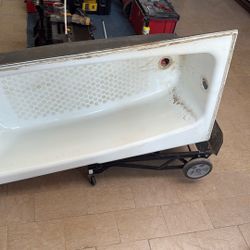 Cast iron Tub!