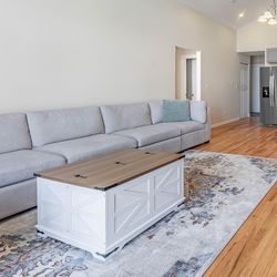 Farmhouse Coffee Table with storage