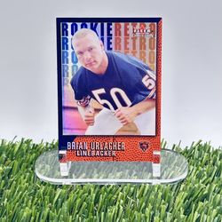 2000 Fleer Tradition Brian Urlacher Rookie Retro 4/10