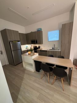 kitchen Island Table with 4 Chairs included
