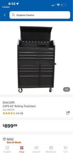 CSPS 42" Rolling Tool Chest