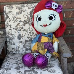 Disney Tim Burton's The Nightmare Before Christmas Jumbo Plush Toy 32" Sally