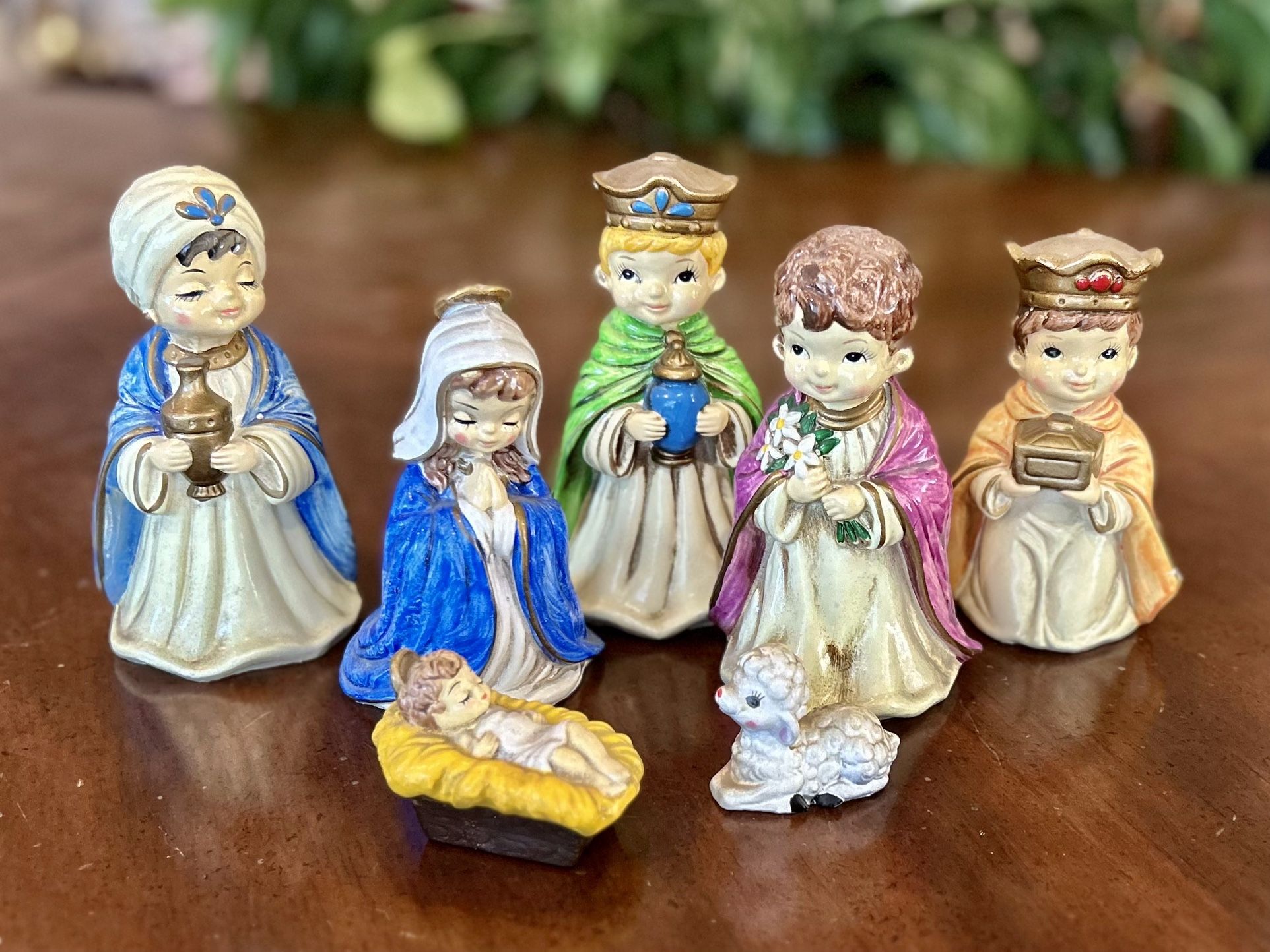 Vintage Josef Originals Nativity Set