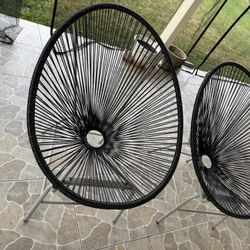 Outdoor patio chairs