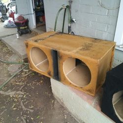 2 12" Ported Sub Box 40$obo