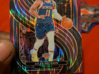Jalen Brunson 2024-25 Select Holo NBA Card