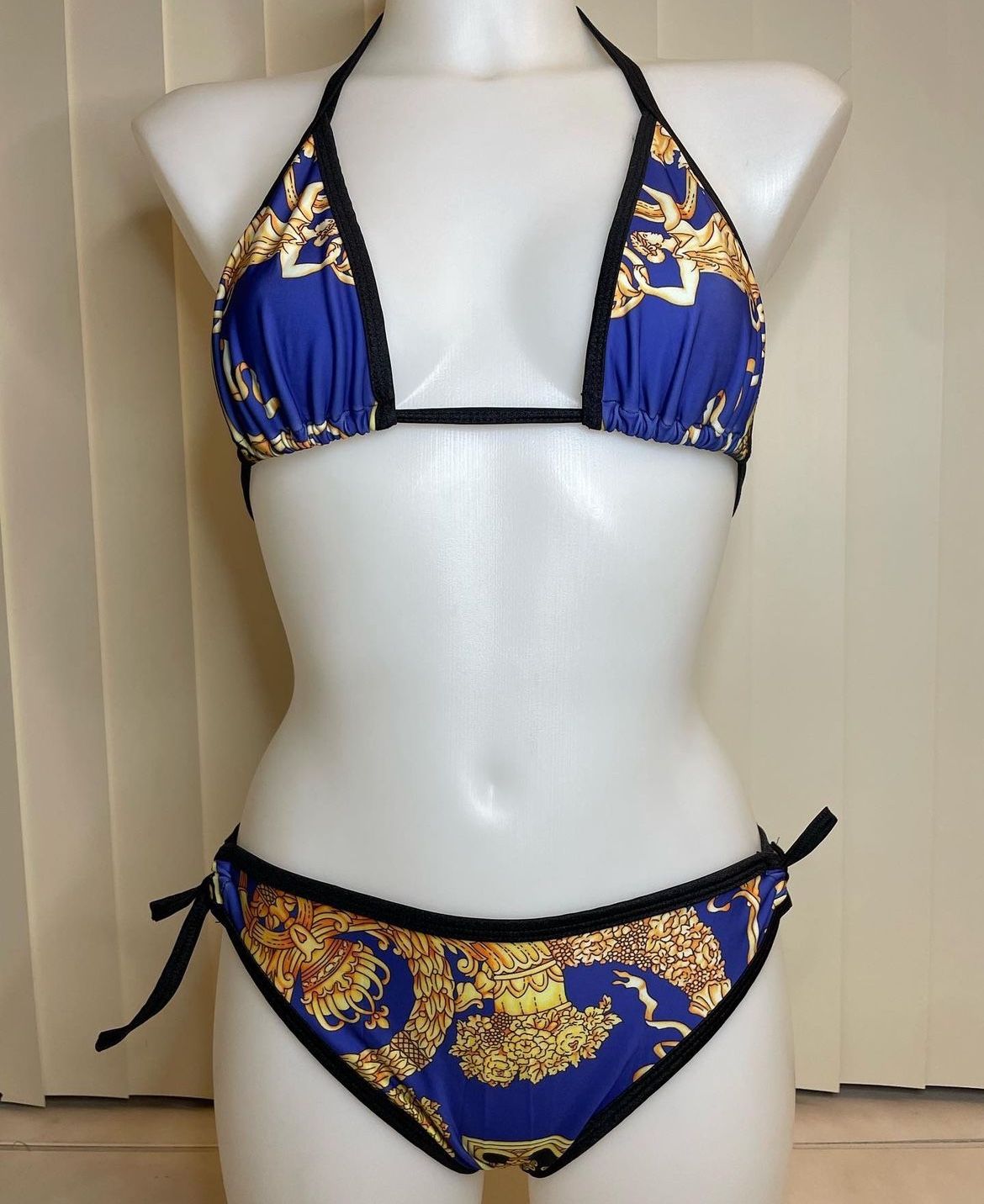 La Costanera Baroque Print Cheeky Bikini