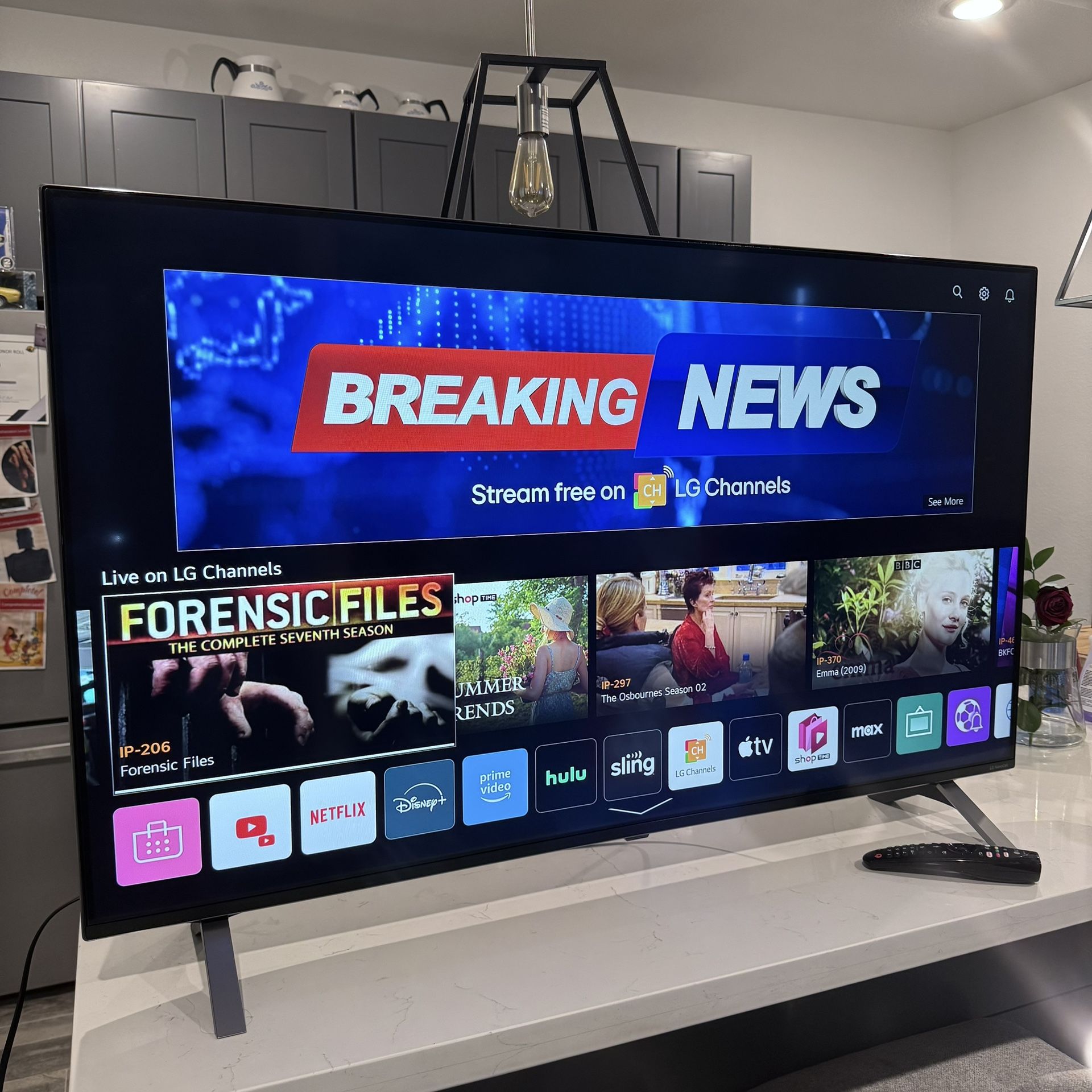 L/G 50” Smart Tv UHD HDR 4k NANO-Cell