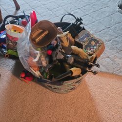 Large Tote Of Toys 