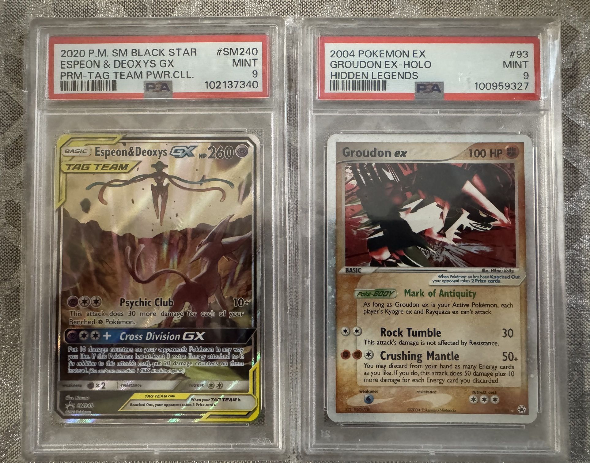 Pokemon Slabs