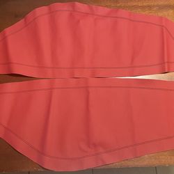 Redline Goods - Chevrolet Camaro 2010-15: red leather door insert covers