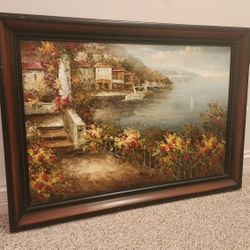 Beautiful Original Oil On Canvas Art