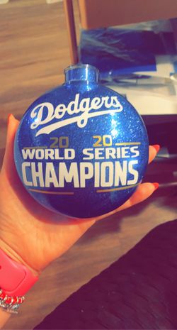 World Series Dodgers ornament