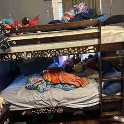 Bunk Bed Ladder Twin Solid Wood