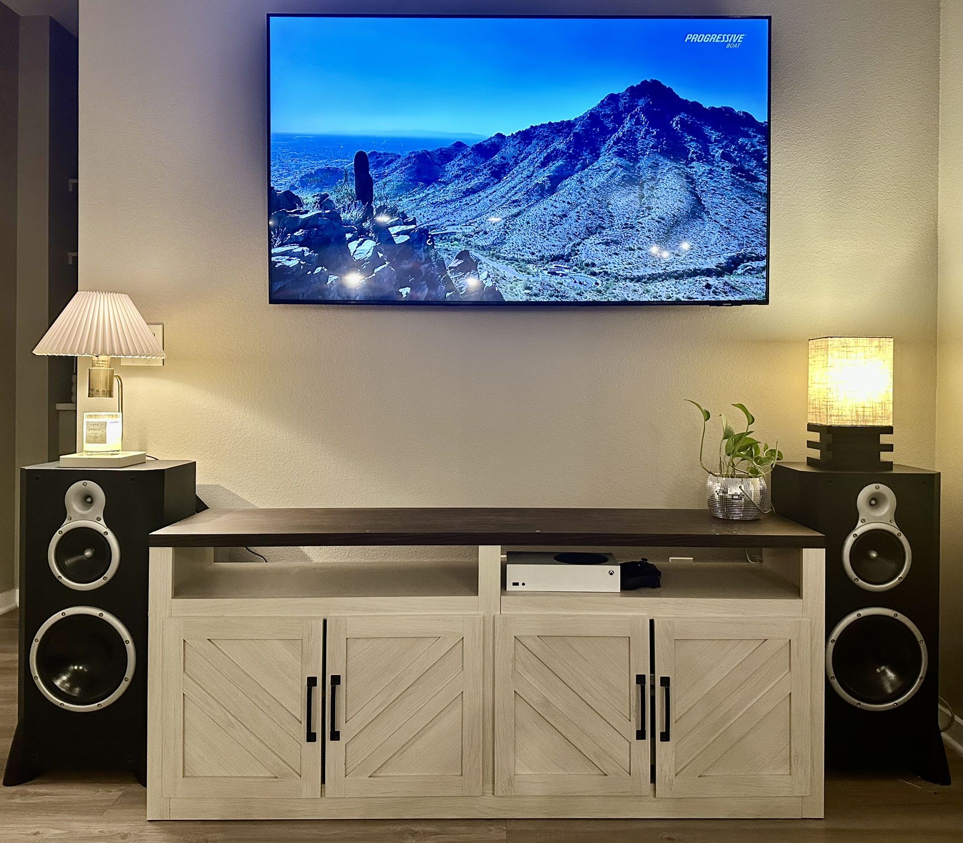 Dual DCM Tower Speaker Home Audio Twin Set: Subwoofer, Mid Range & Tweeter VERY Well Cared For