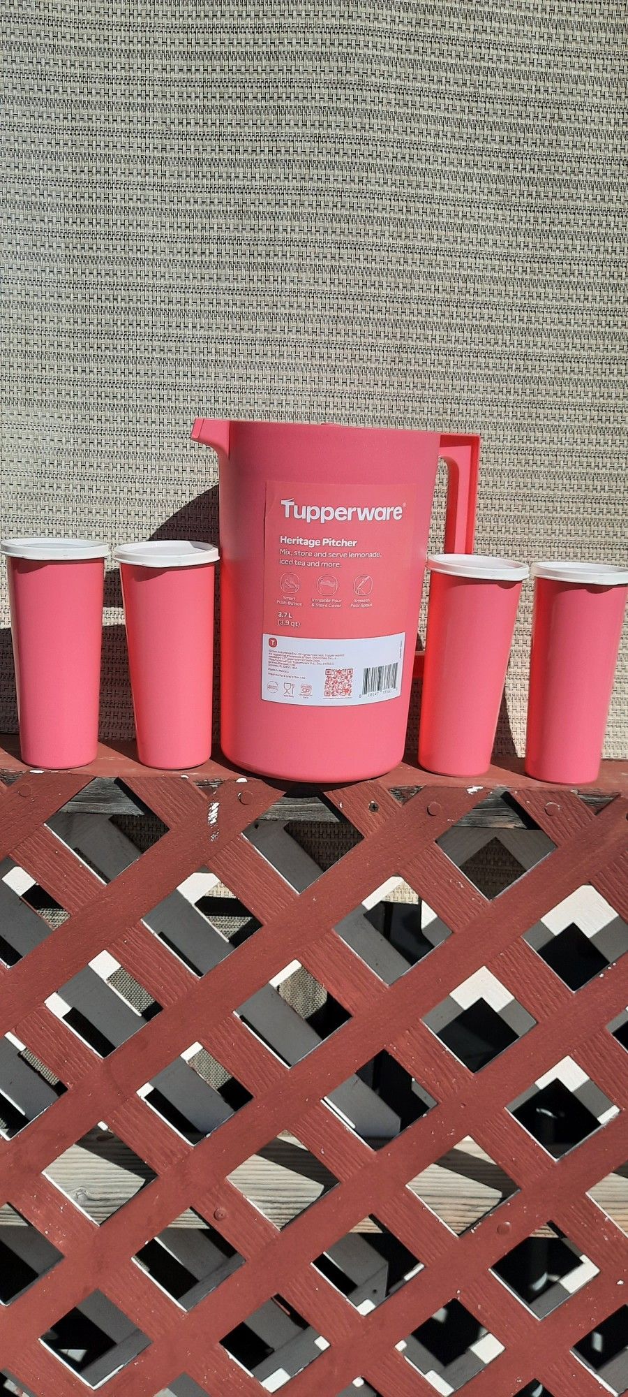 New Tupperware 5 Piece Set, $55.00 Cash And Pick Up Only Bilingual Hablo Español