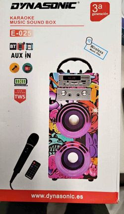 Dynasonic Karaoke Music Sound Box