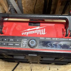 Very Nice Well Working Milwaukee Boom Box