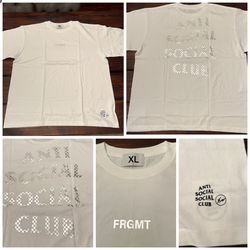 Anti Social Social Club ASSC x Fragment x Weekend T-shirt