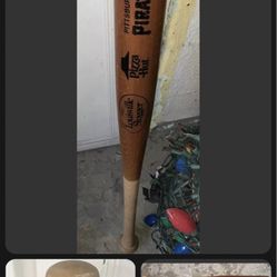 Vintage Pittsburgh Pirates Pizza Hut Baseball Bat Pro Louisville Slugger MLB USA