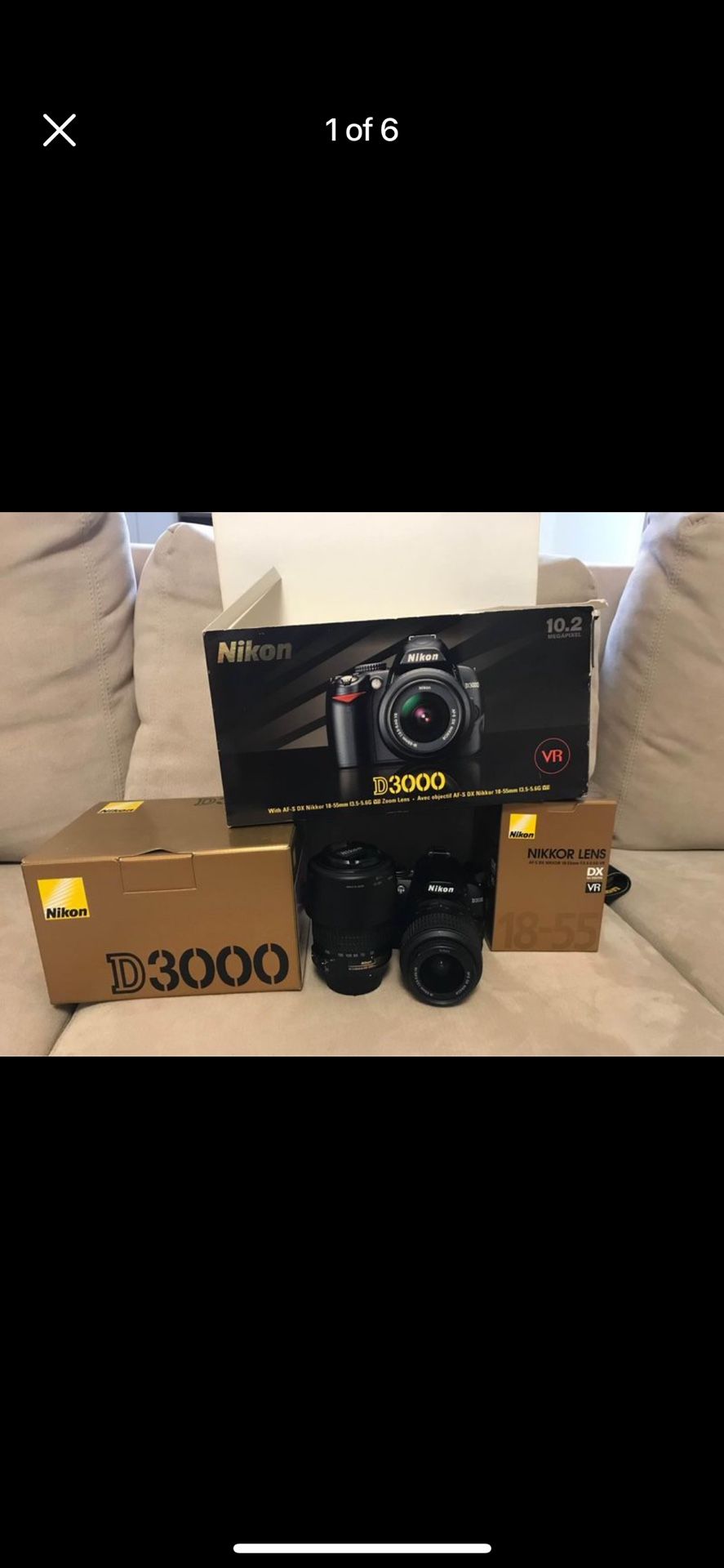 Nikon D3000 Camera