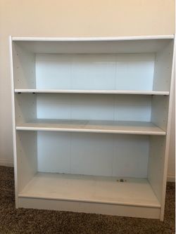 Mainstays MS89-010-092-40 31'' 3-Shelf Adjustable Bookcase