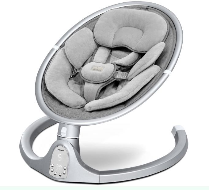 BabyBond Baby Swings for Infants, Bluetooth Infant Swing with Music
