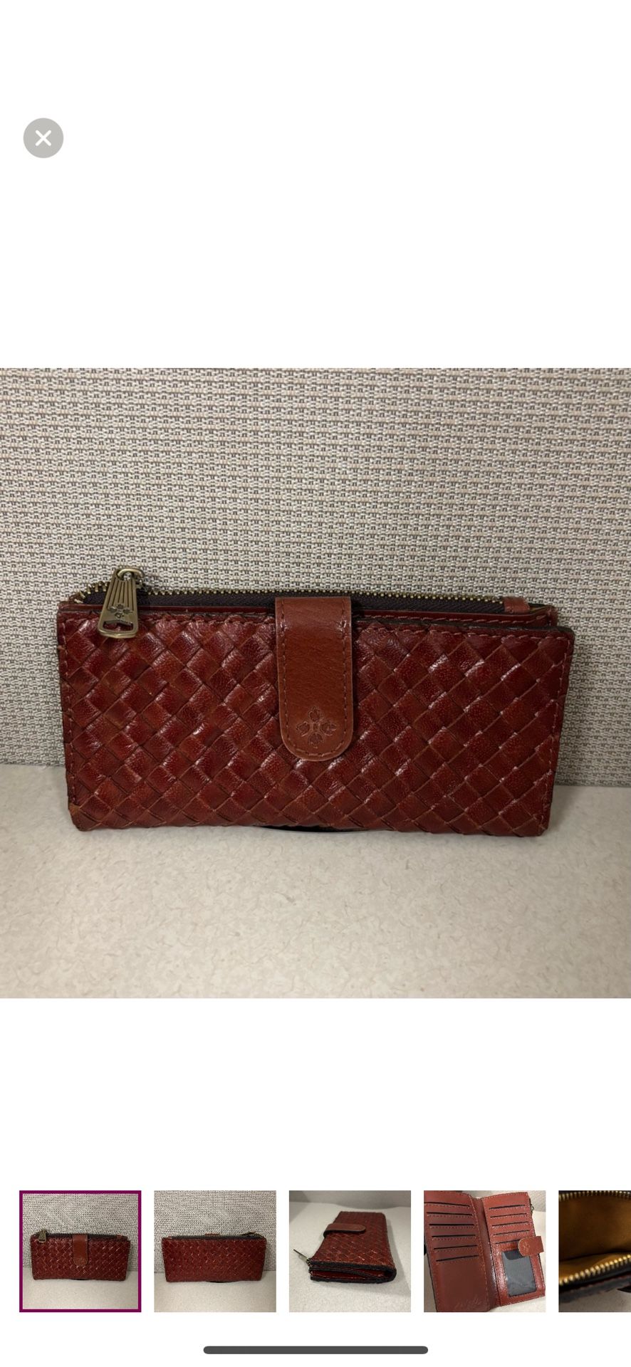 Patricia Nash Leather Wallet