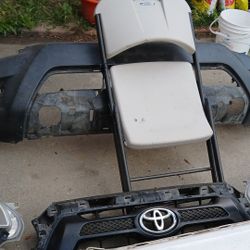 2014 Tacoma Headlights Grill And Black Bumper Parts