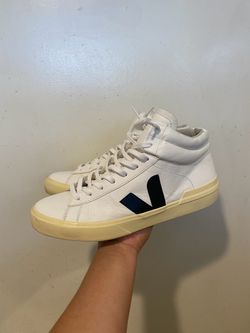 VEJA MinoTaur Chromefree Leather Mid-Top Sneakers Men Size : 11.5