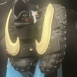 Nike CPFM Air Flea 2 Black Alabaster Size 8.5 Used