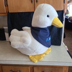 AFLAC Collectables And Huge Stuffed Duck