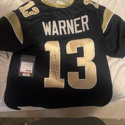 Kurt Warner Signed Jersey