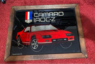 Camaro IROC-Z finished in bright red.