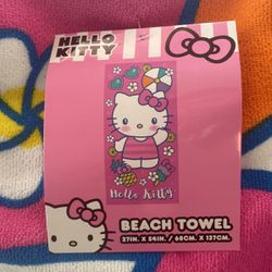 Hello Kitty Towels 