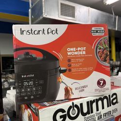 Instant Pot RIO WIDE 7.5qt 7-in-1 Electric Pressure Cooker & Multi-Cooker: 1200W, Dishwasher-Safe Parts