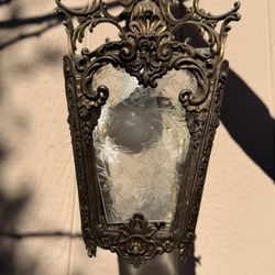 Vintage Ornate Pendant Light