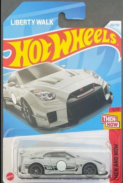 Hot Wheels NISSAN 35GT, Liberty Walk, Gray, P-Case