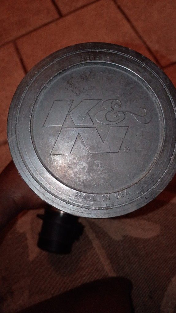 K&N High-Flow Original Lifetime Universal Clamp-On Air Filter: High Performance, Premium, Washable: Flange Diameter: 6 In, Filter Height: 7.5 In